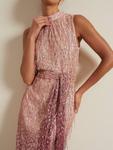 Макси-платье becka sparkle Phase Eight, розовый - фото 4