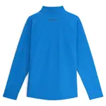 Флис Spyder GridWeb half zip, синий - фото 4