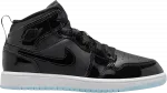 Кроссовки Air Jordan 1 Mid SE PS Space Jam, черный - фото