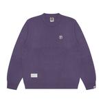 Джемпер *A Bathing APE с логотипом Moonface Aape, коричневый - фото 10