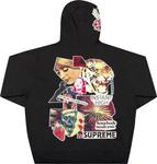 Толстовка Supreme Instant High Patches Hooded Sweatshirt 'Black', черный - фото 3