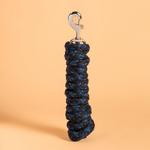 Снасть поводковая Fouganza для пони и лошади, 2 метра, черный / бирюзовый - фото 2