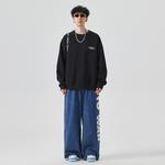 Свитшот Unisex HCHUICHENG, темно-синий - фото 9