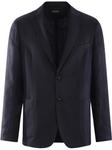 Однобортный пиджак Zegna, синий - фото