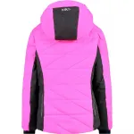 Куртка CMP Snaps Hood 31W0715 softshell, розовый - фото 2
