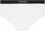 Трусы из хлопка TO FORD TOM FORD, белый - фото