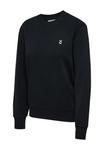 Толстовка Hummel PULSE W CREWNECK, Black - фото 7