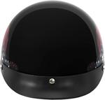 Шлем половинка VCAN Cruiser Solid, черный - фото 2