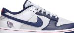 Кроссовки Nike NBA x Dunk Low EMB '75th Anniversary - Nets', белый - фото 3