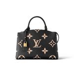 Сумка Louis Vuitton Petit Palais, черный/бежевый - фото 2