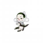 Courtyard Ink Plum Mystery Boxes POP MART, confirmed-moon embrace night (open) - фото 7