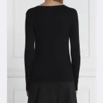 Облегающий свитер Guess, черный - фото 3