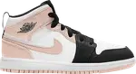 Кроссовки Air Jordan 1 Mid PS Crimson Tint, белый - фото