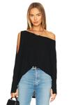Топ Michael Lauren Deuce Oversized, черный - фото