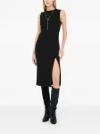 Платье-труба из кадди LIU JO, черный - фото 2