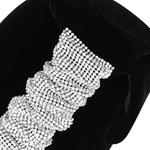 Alexander Wang Бархатная мини-сумка через плечо женская черная - фото 7