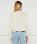 Толстовка regular fit Twin-Set, экрю - фото 3