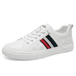 Кроссовки Cabbeen Skateboarding Shoes Men Low-top, белый - фото 8
