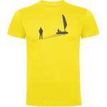 Футболка Kruskis Sail Shadow, желтый - фото
