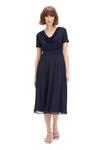 Коктейльное платье с блестками Vera Mont, цвет Patch Dark Blue Dark Blue - фото 3