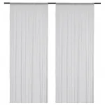 Прозрачные шторы Ikea Hildrun, 2 шт, 145x300, белый - фото 2
