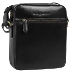 Сумка через плечо bugatti "REMO", натуральная кожа, черный - фото 2