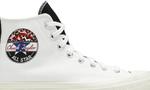 Кроссовки Converse Chuck 70 Hi Logo Play - White Rush Blue, белый - фото 2