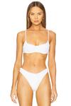 Топ бикини Cola Frankies Bikinis, optic white - фото