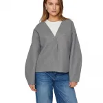 Кардиган Vila Juice Loose, серый - фото 6