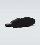 Замшевые тапочки Charvet, черный - фото 7