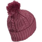 Шапочка с помпоном Jack Wolfskin, цвет raisin - фото 2