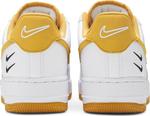 Кроссовки Nike Air Force 1 '07 LV8 'Double Swoosh - White Light Ginger', белый - фото 7