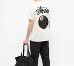 Футболка серии 8-ball унисекс Stussy, белый - фото 4