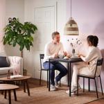 Стол SANDSBERG IKEA, 67x67 см, черный - фото 2