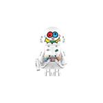 Фигурка Mega Space Molly 400% Jon Burgerman Space Cadets Series Pupu POP MART - фото 10