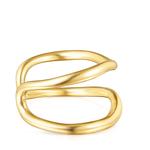 Браслет Tous Hav Double, позолоченное серебро - фото 2