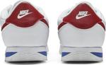 Кроссовки Nike Cortez Basic 'White Varsity Red', белый - фото 7