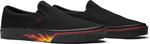 Кеды Vans Slip On Flame Wall, черный - фото 8