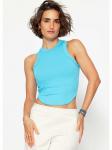 Топ SASSYCLASSY, бирюзовый - фото 3