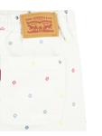 Шорты бермуды Levi's Kids, белый - фото 4