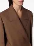 Jil Sander шерстяной пиджак, коричневый - фото 4