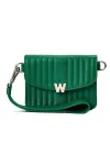 Мини-сумка Mimi с ремешком и ремешком WOLF, зеленый - фото 4