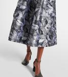 жаккардовая миди-юбка Dries Van Noten, Black - фото 5