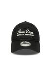 Бейсболка New Era SCRIPT 9TWENTY UNISEX, Black - фото