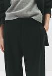 Брюки PULL&BEAR Trousers, Black - фото 4