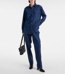 Джинсовая рубашка Navie Tove, Mid Blue - фото 2