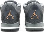 Кроссовки Air Jordan 3 Retro GS Anthracite, черный - фото 6