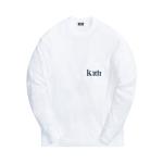 Лонгслив Kith Long-Sleeve Quinn Tee 'White', белый - фото