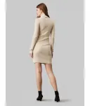 Платье Calvin Klein Jeans, бежевый - фото 2