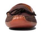 Слипперы Bison Double Sole Slipper Leather Lined L.L.Bean, изюм - фото 2